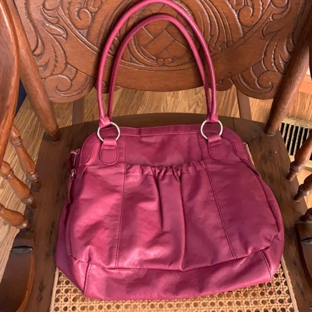 Pink Mulberry Mauve satchel bag